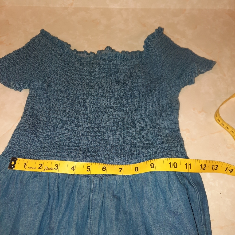 Elegant Blue Wide Leg Jumpsuit - Picture 6 of 11